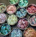 Biodegradable Glitter! Sampler — 14 Colors, Eco Cosmetic Grade