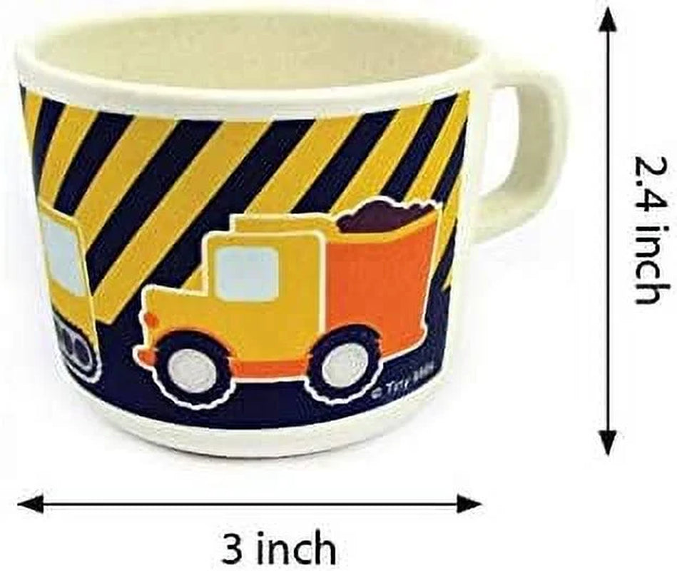Construction Trucks Kids Dinnerware Set