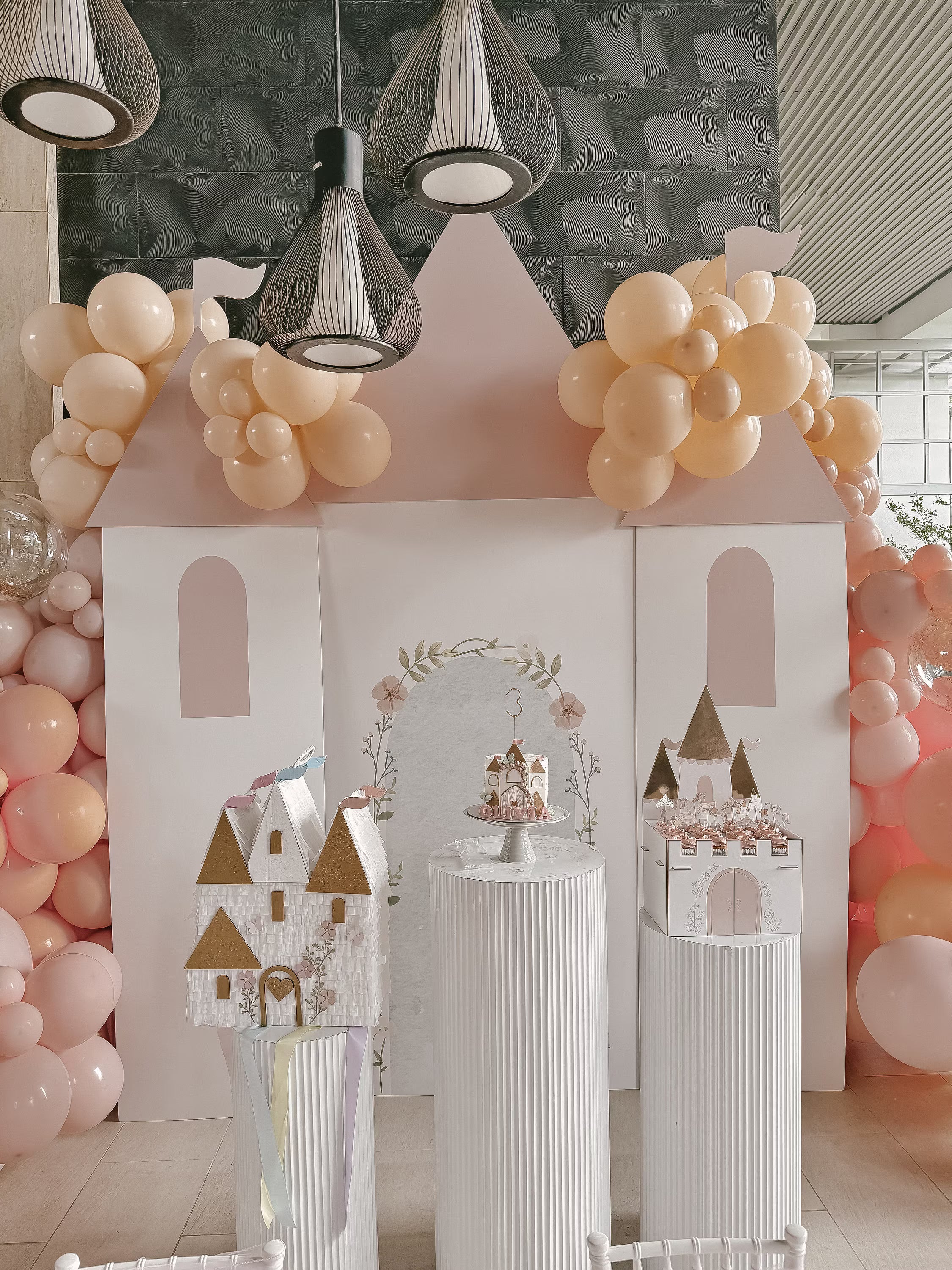 Enchanted Castle Piñata — Handmade Princess Party, 23"x19"