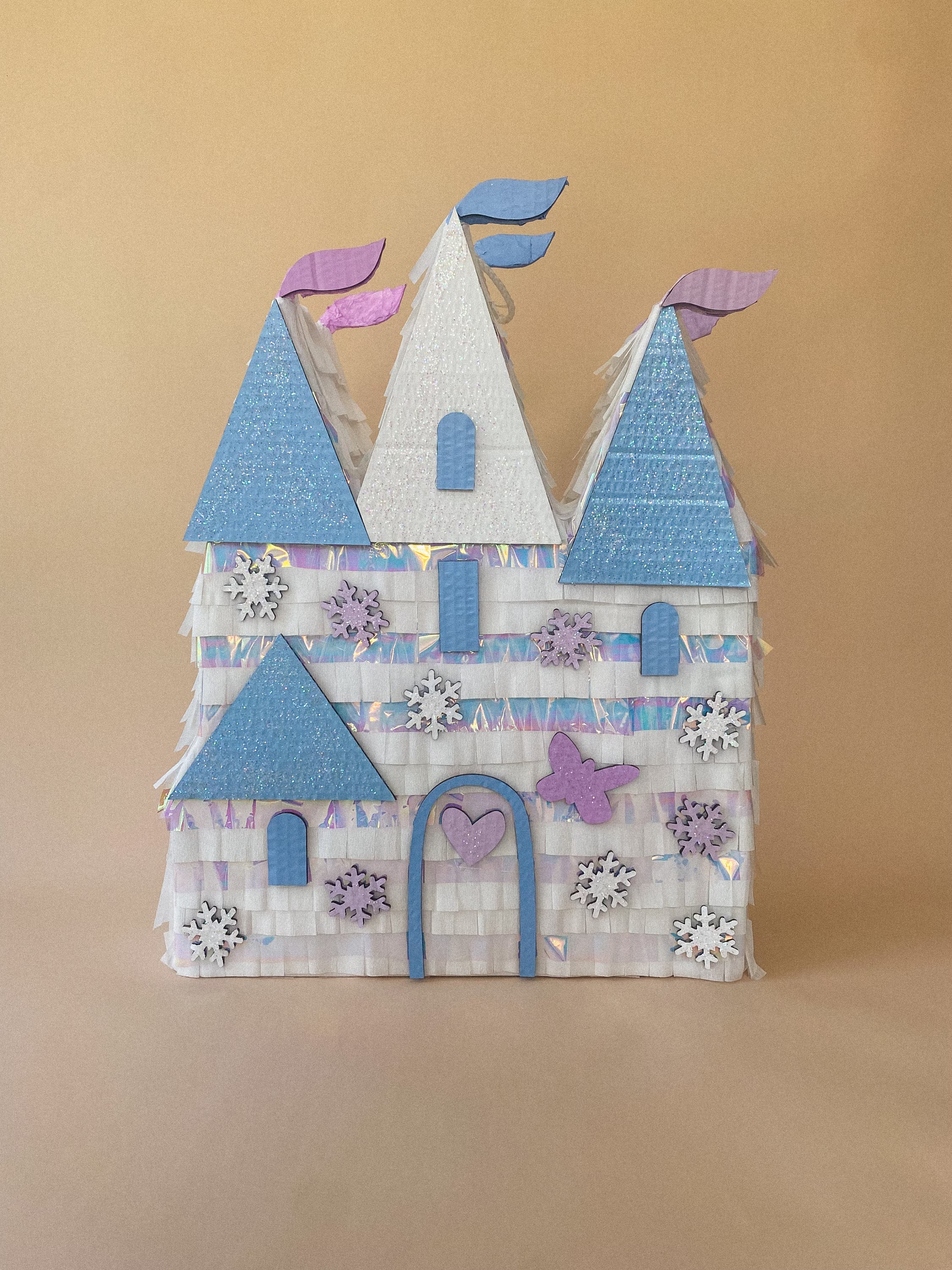 Enchanted Castle Piñata — Handmade Princess Party, 23"x19"