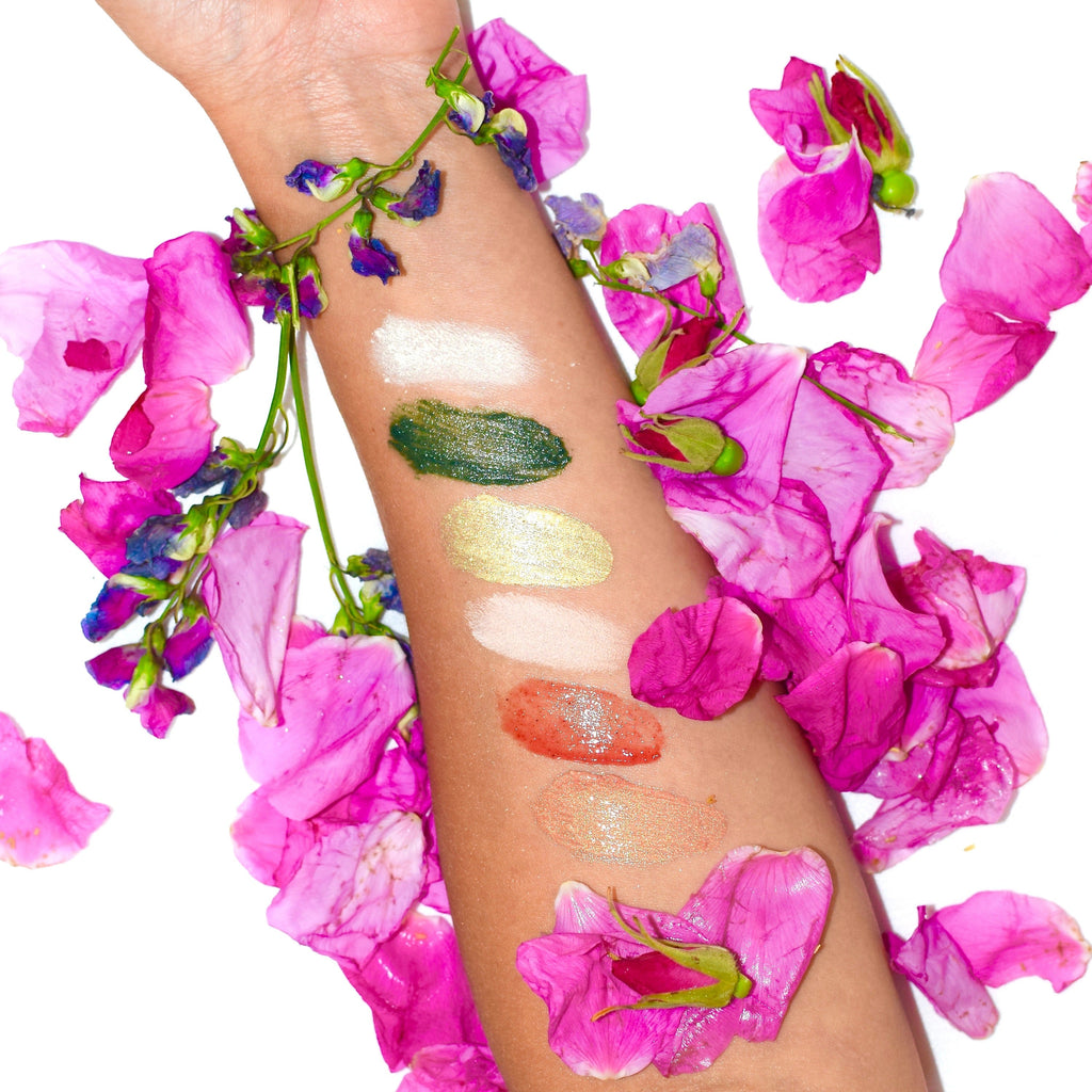 Starlight Shimmer Stick — Golden Glitter Body Paint, 1oz