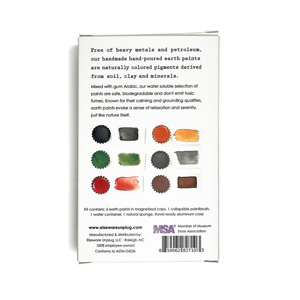 Earth Paints | Handmade Natural Pigment Paint Set — 6 Colors