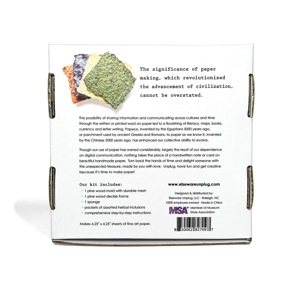 DIY Papermaking Kit | Handmade Recycled Paper Craft for Parties & All Ages