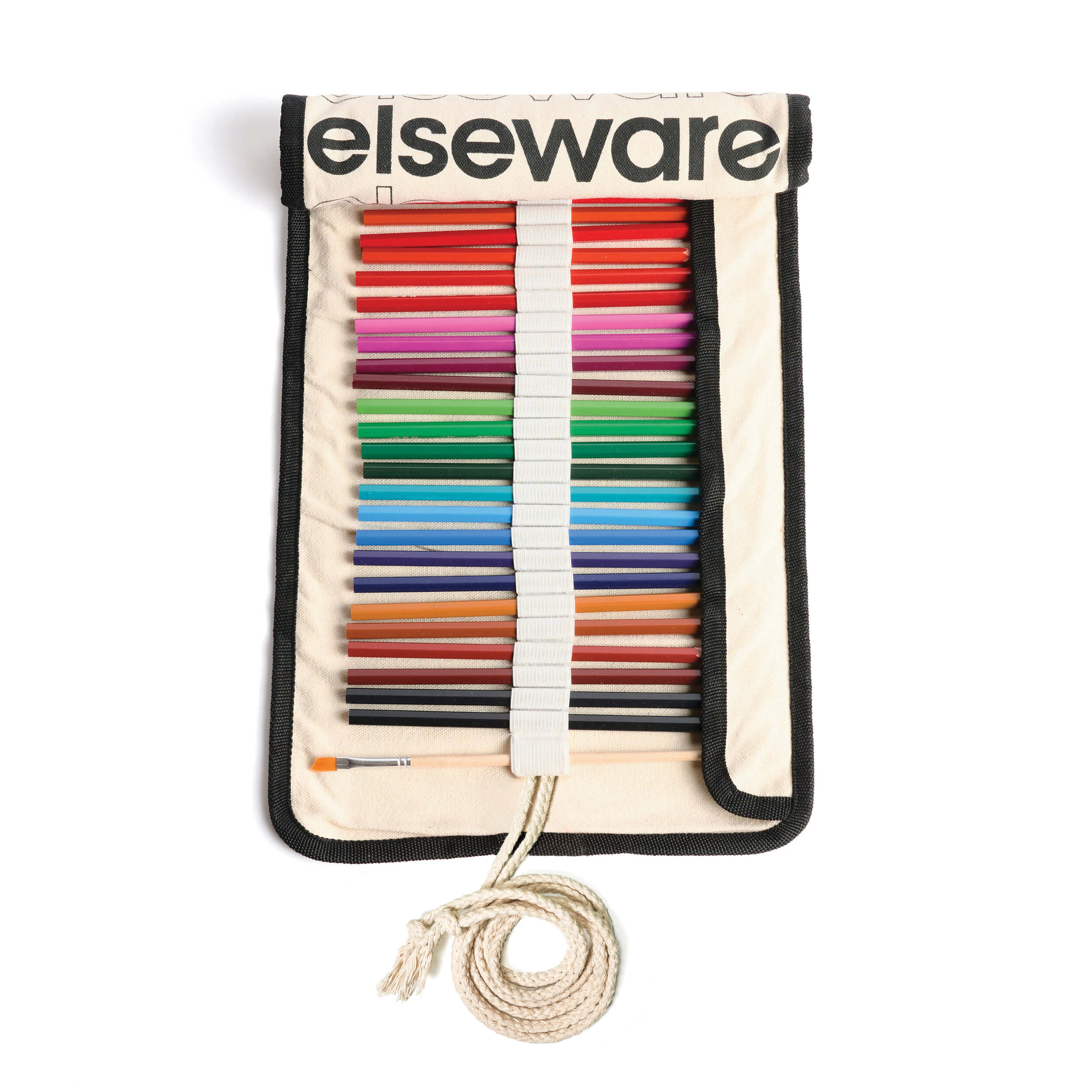 Watercolor Pencils | 36 Colors | Canvas Roll-Up Case