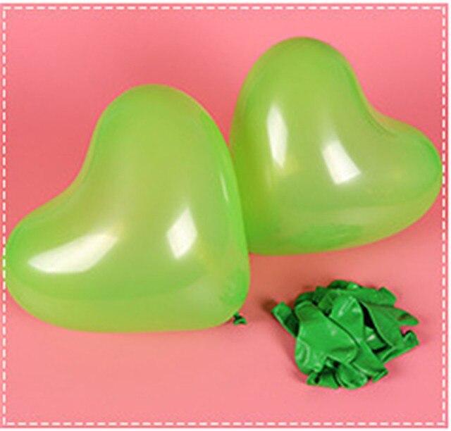 Red & Pink Heart Latex Balloons — Biodegradable, 100-Pack