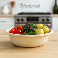 Compostable Sugarcane Bowls – 32 oz | Round | Pack of 50 or 100