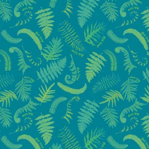 Beeswax Gift Wrap Roll | Reusable as Food Wrap | Fern Design