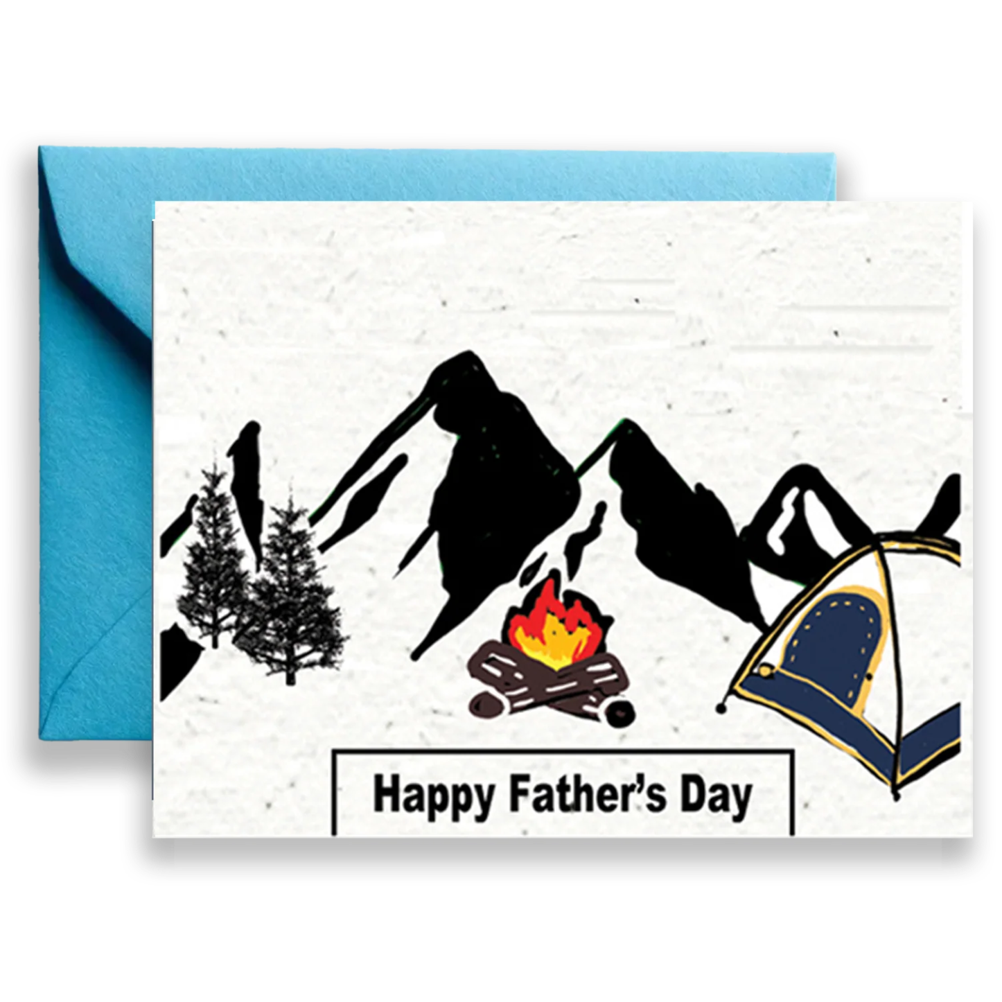 Happy Father's Day | Adventure Dad Wildflower Seed Paper Card