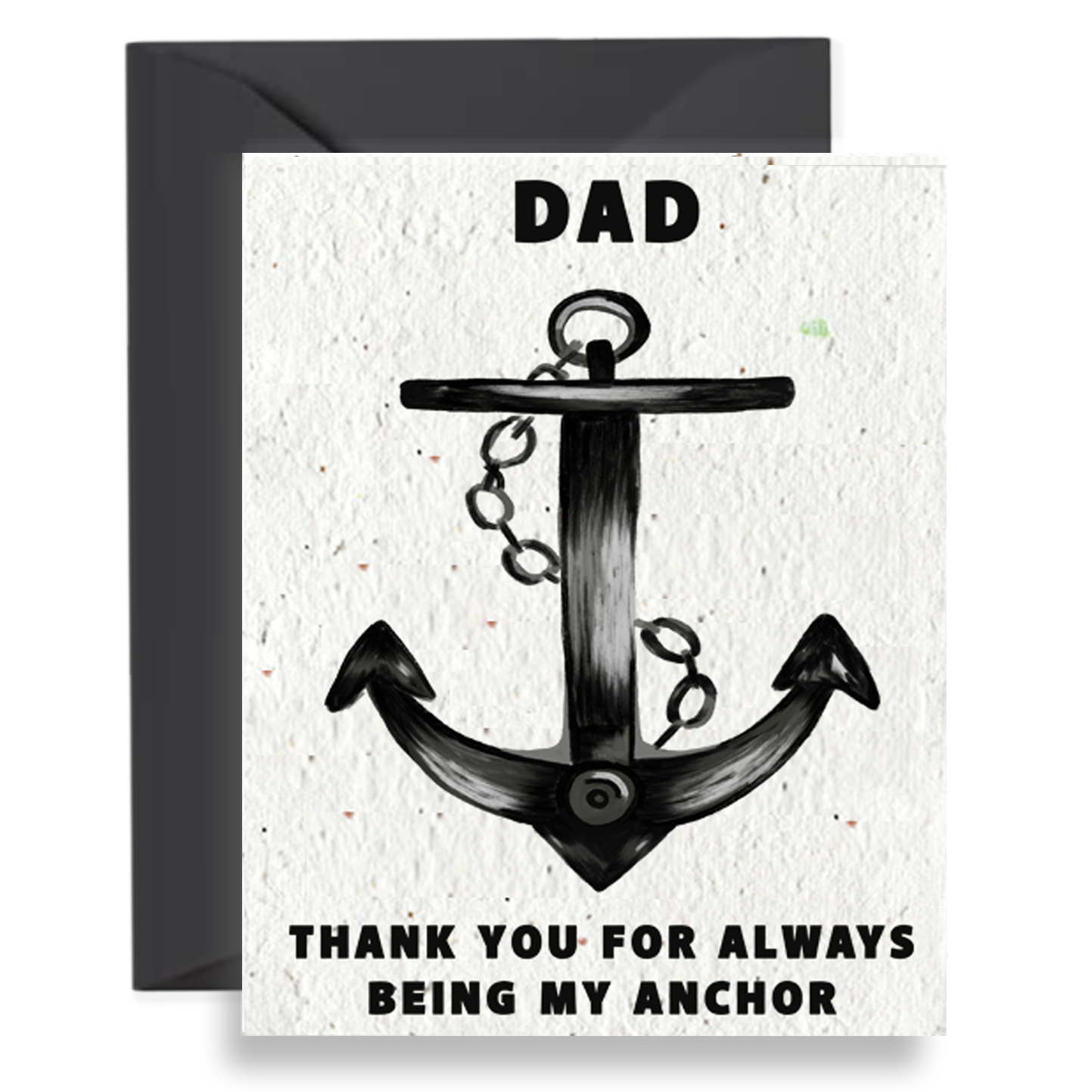 My Anchor | Happy Father's Day Wildflower Seed Paper Card
