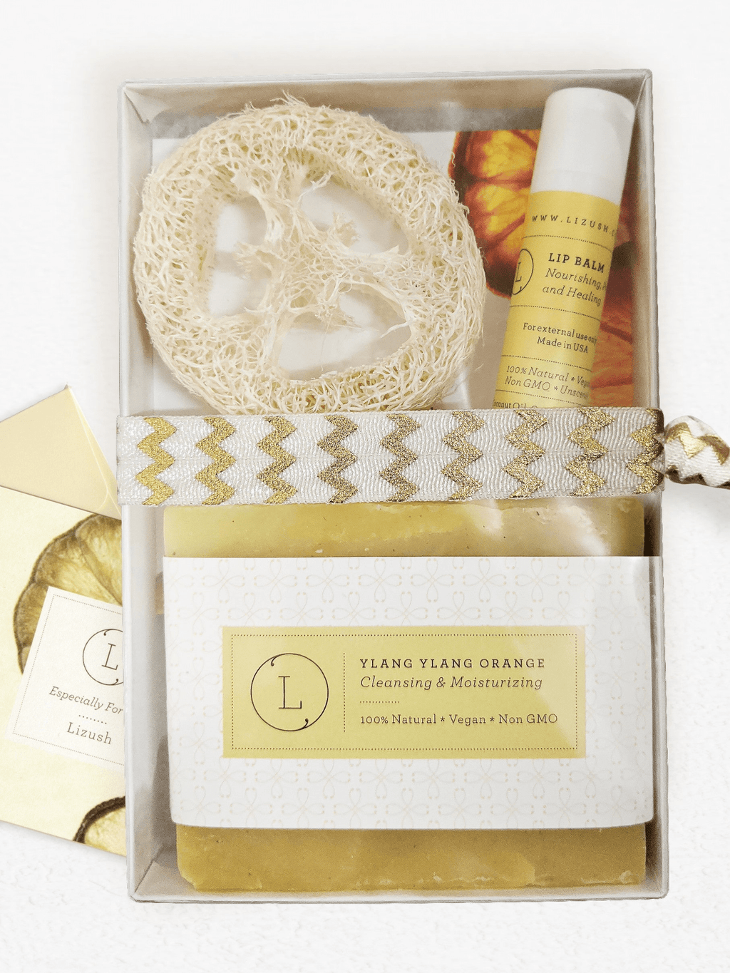 Eco-Friendly Citrus Party Favor Gift Set — Natural Skincare