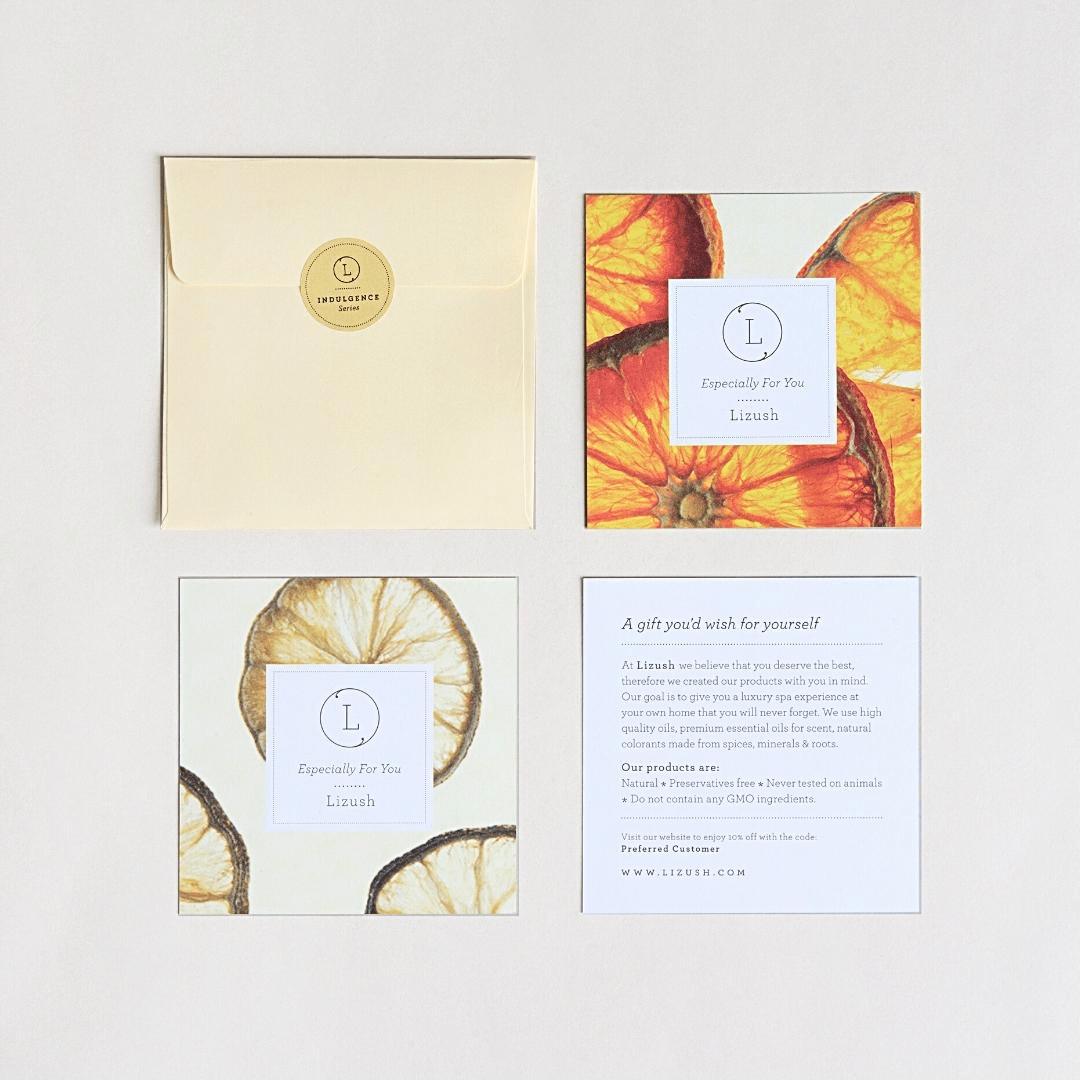 Eco-Friendly Citrus Party Favor Gift Set — Natural Skincare