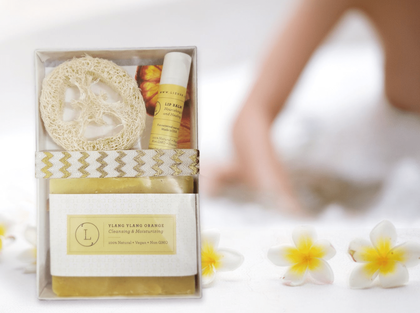 Eco-Friendly Citrus Party Favor Gift Set — Natural Skincare