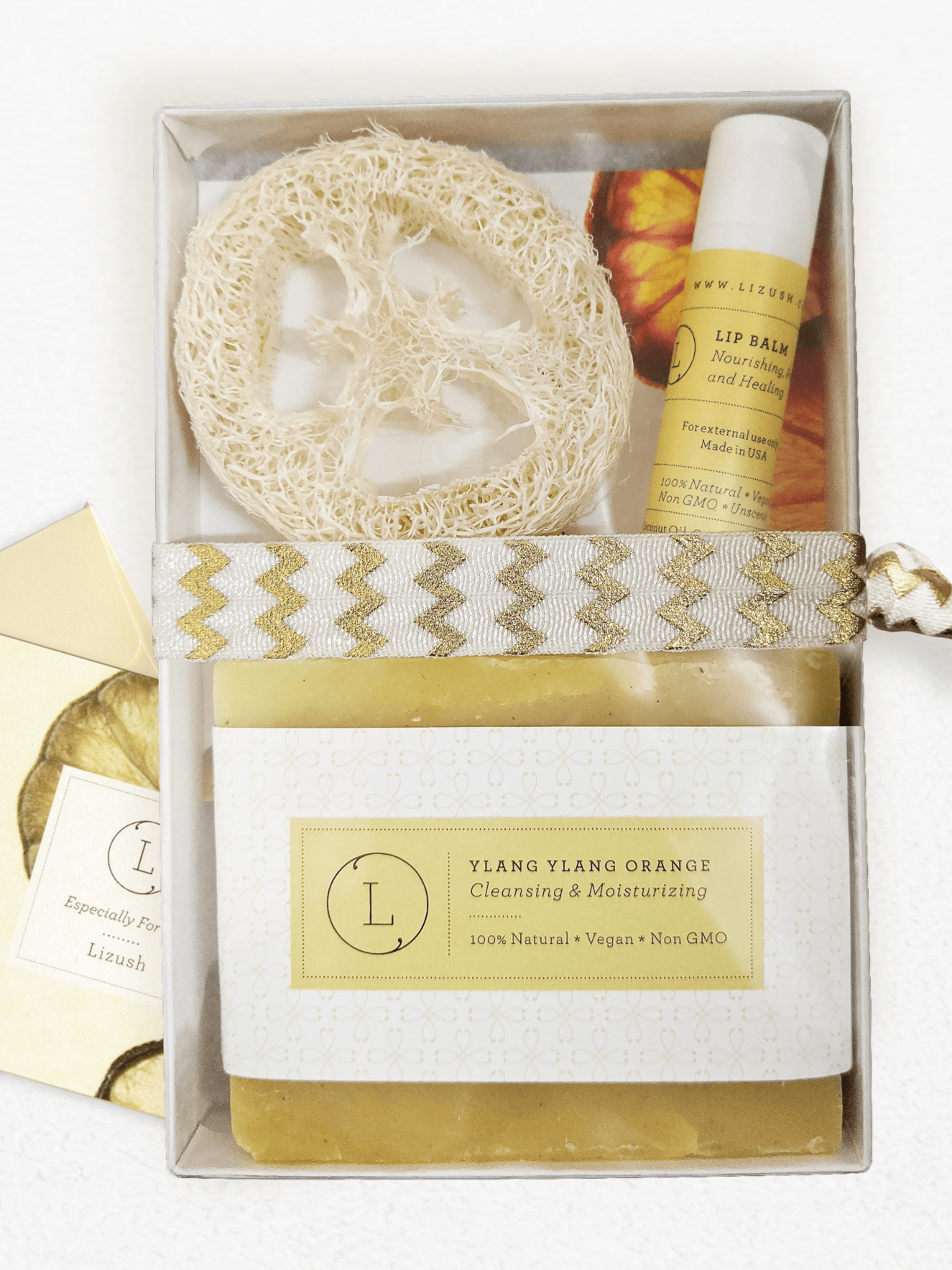 Eco-Friendly Citrus Party Favor Gift Set — Natural Skincare