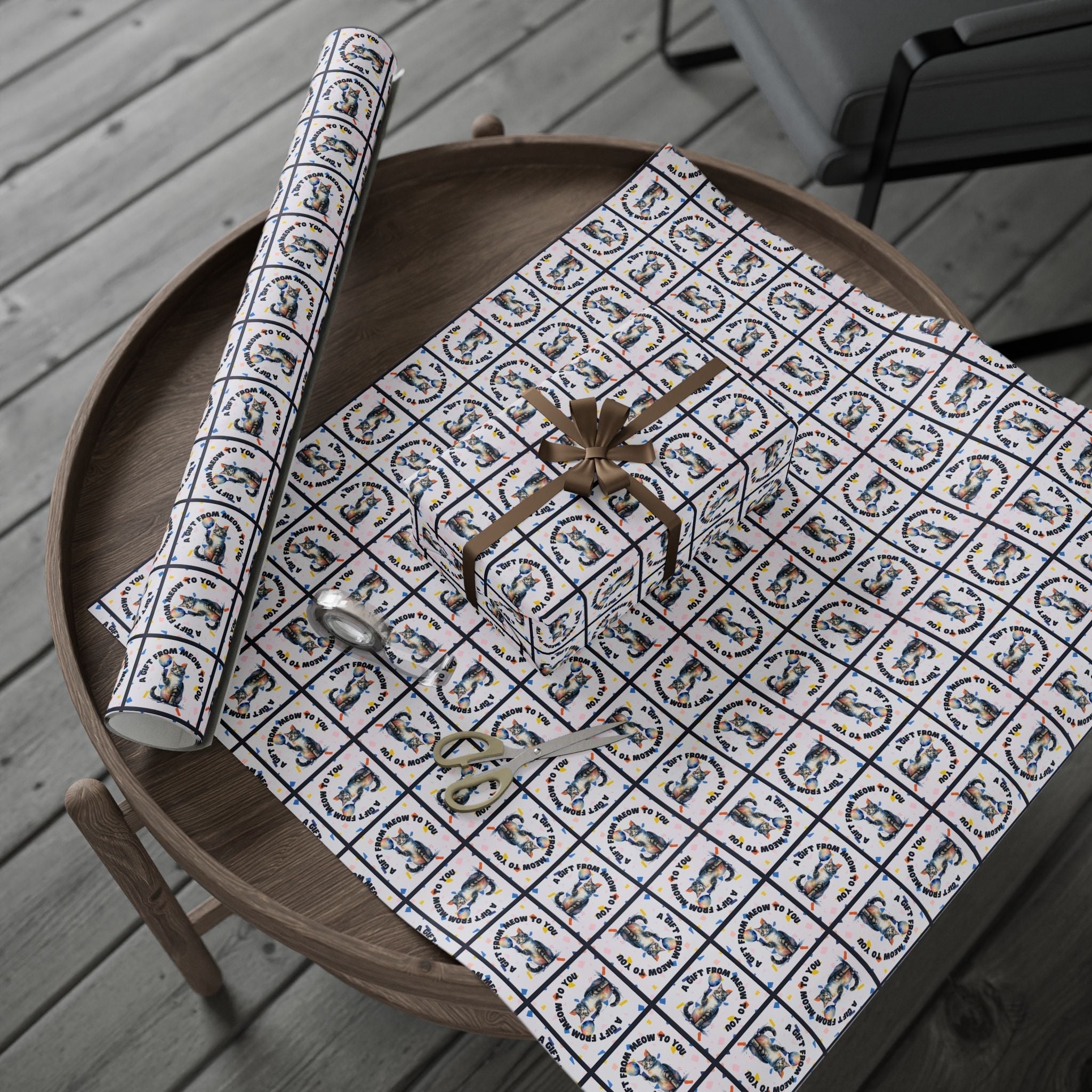 Gift from Meow to You | Eco-Friendly Cat Giftwrap