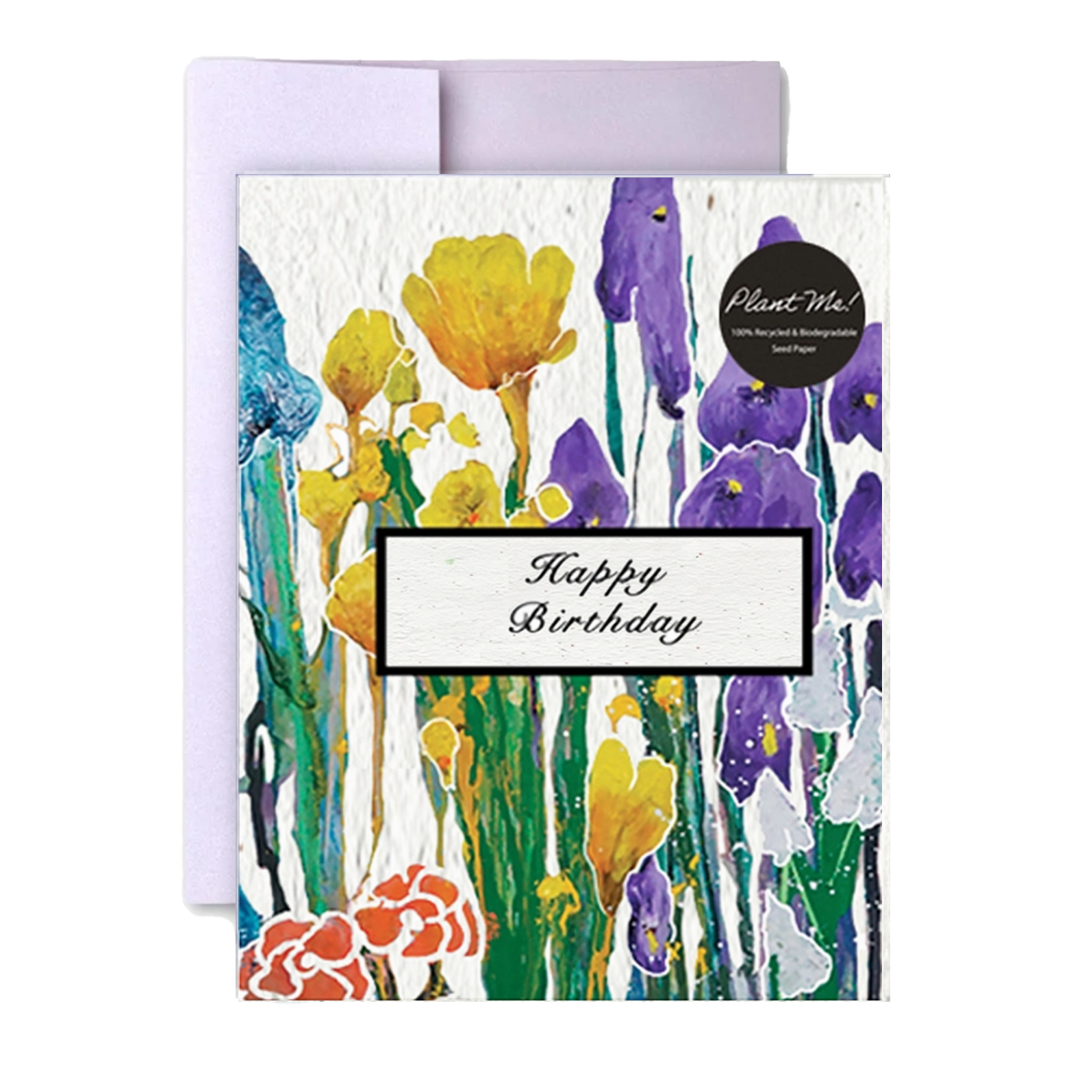 Wildflower Seed Paper Birthday Card – Plant It & Watch It Grow