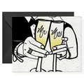 Bloom & Toast — Champagne Wedding Wildflower Seed Paper Card