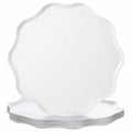 Compostable Dinner Plates | French Crème | Wavy Edge | 10.5" | 30-Pack
