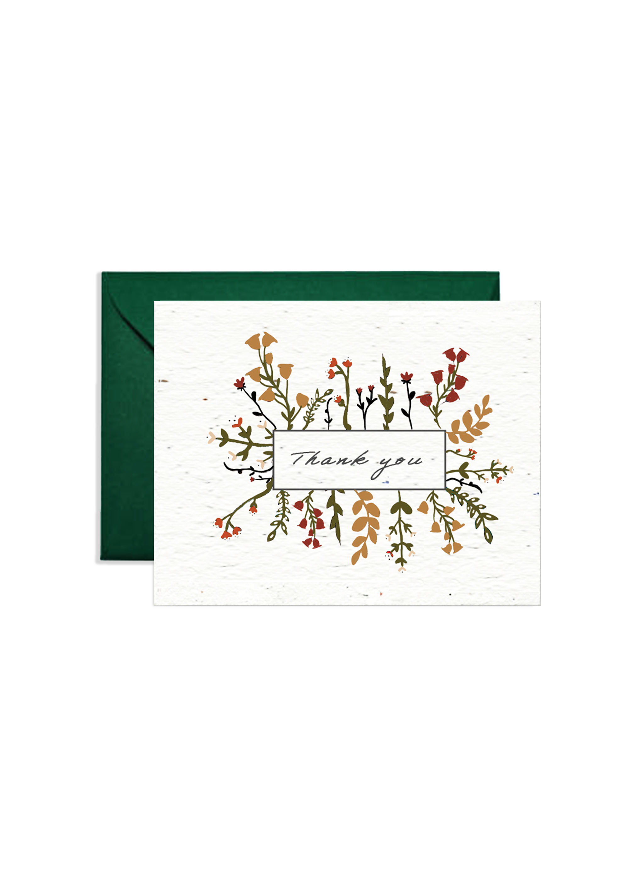 Gratitude Blooms — Thank You Wildflower Seed Paper Card