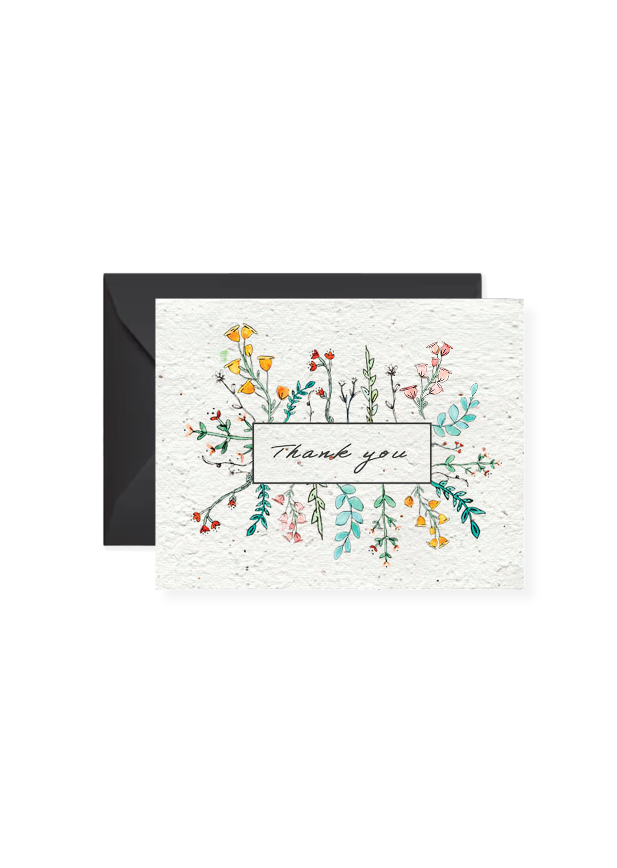 Gratitude Blooms — Thank You Wildflower Seed Paper Card