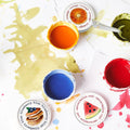 Eco Finger Paint Set | Natural Non-Toxic Powder Paint for Toddlers — 4 Colors