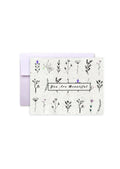 You Are Beautiful — Wildflower Seed Paper Card
